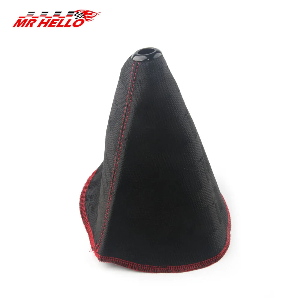 TougeStyle Canvas Shift Boot – Red & Black Edition