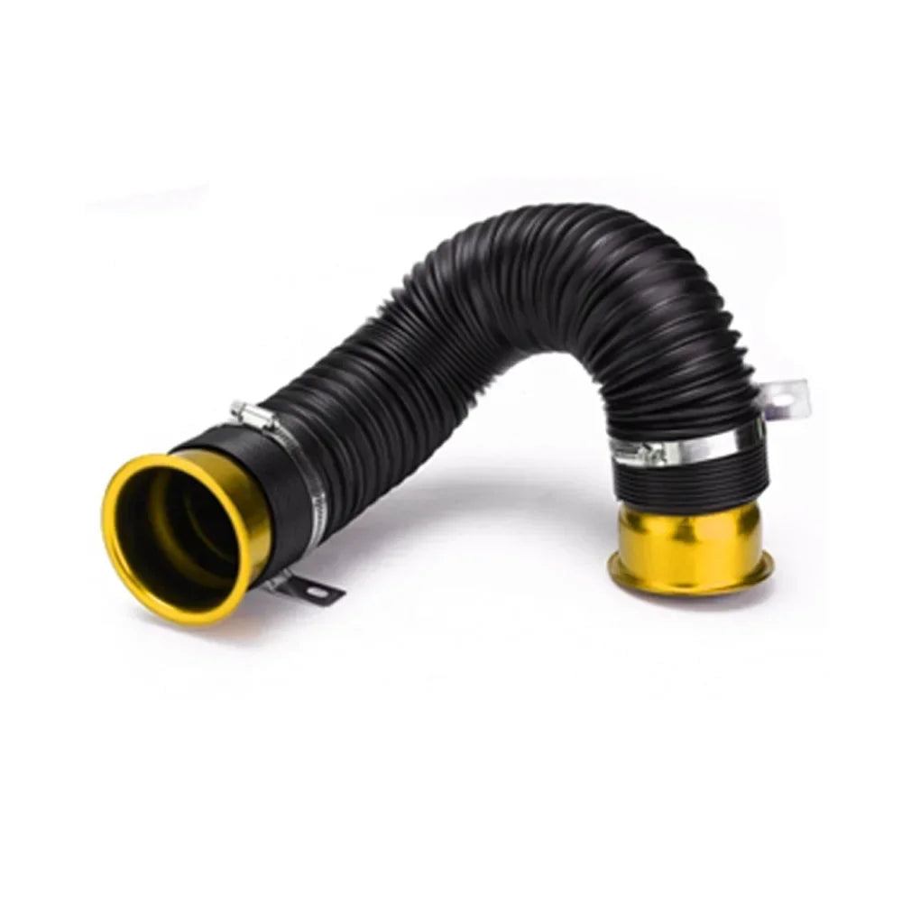 TougeFlow 76mm Flexible Cold Air Intake Pipe – With Clamp Kit