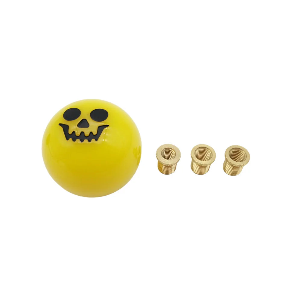 TougeGhost Resin Shift Knob – Black Evil Smile Edition