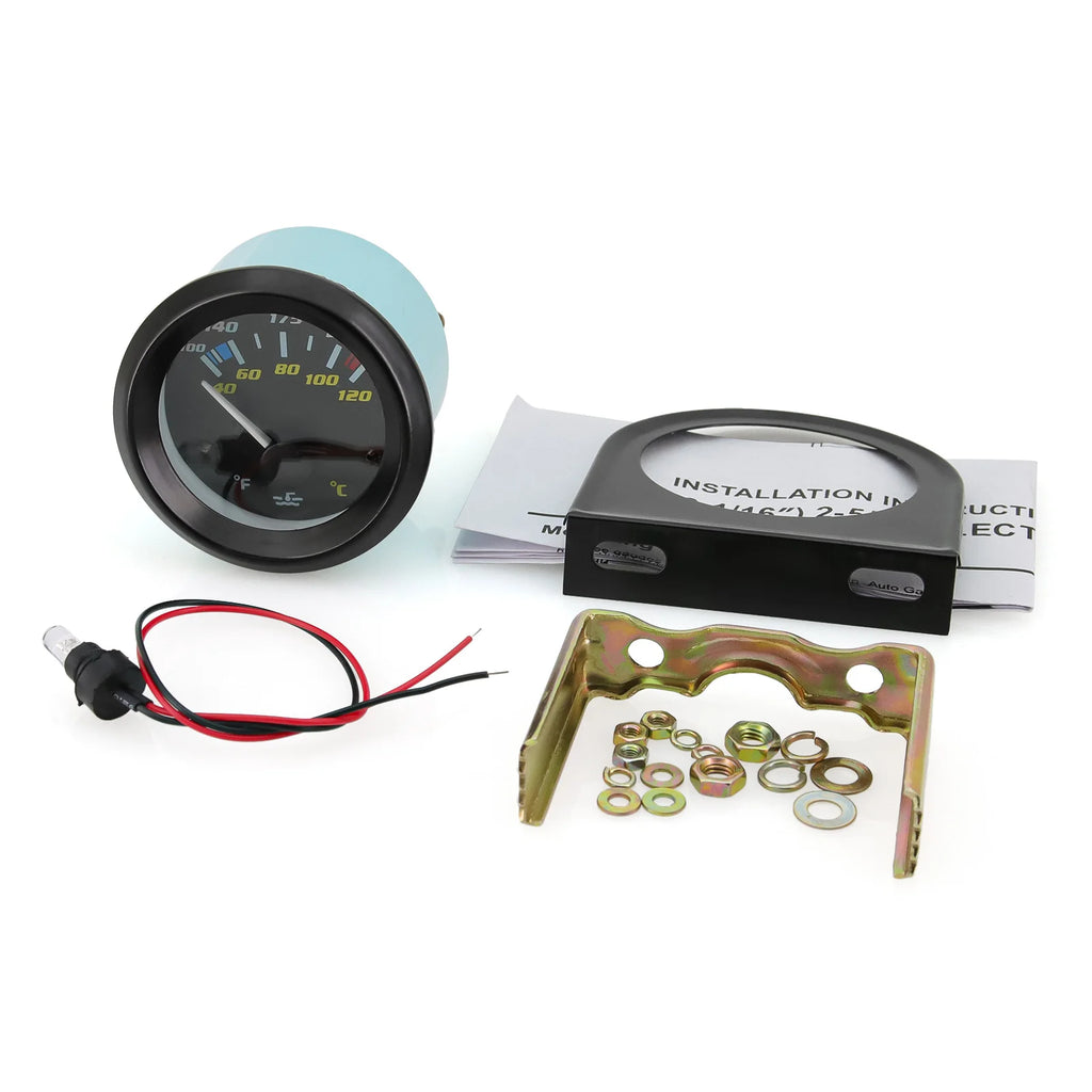 TougeGauge Multi-Function 52mm Digital Meter – Water, Oil, Volt, Fuel