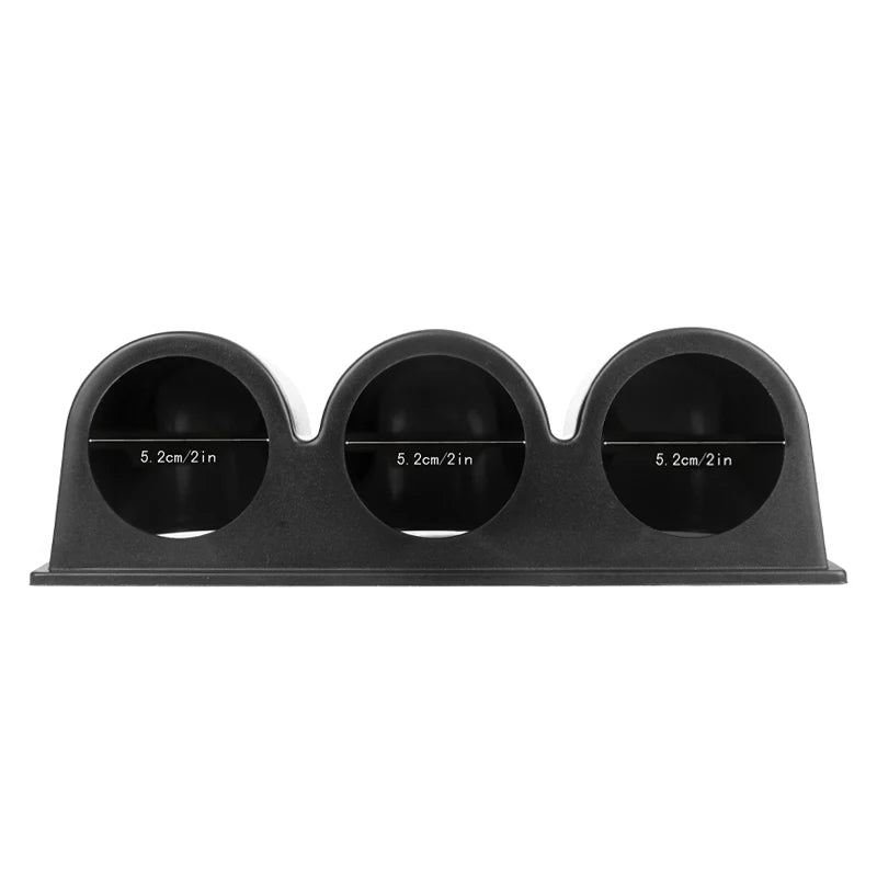 TougePod Triple 52mm Cup Gauge Holder – Universal Fit