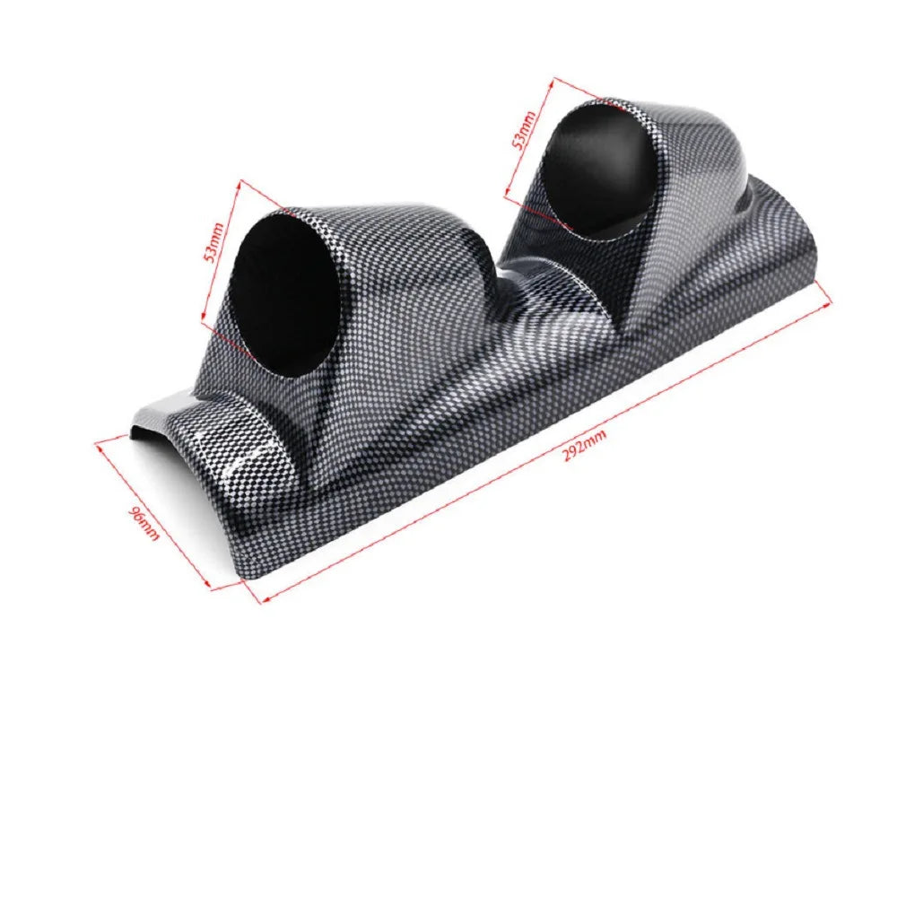 TougePod Triple Carbon A-Pillar Gauge Pod – 52mm