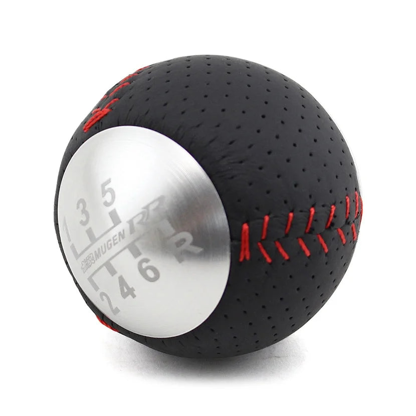TougeSpec Mugen RR Leather Shift Knob – Type R Edition