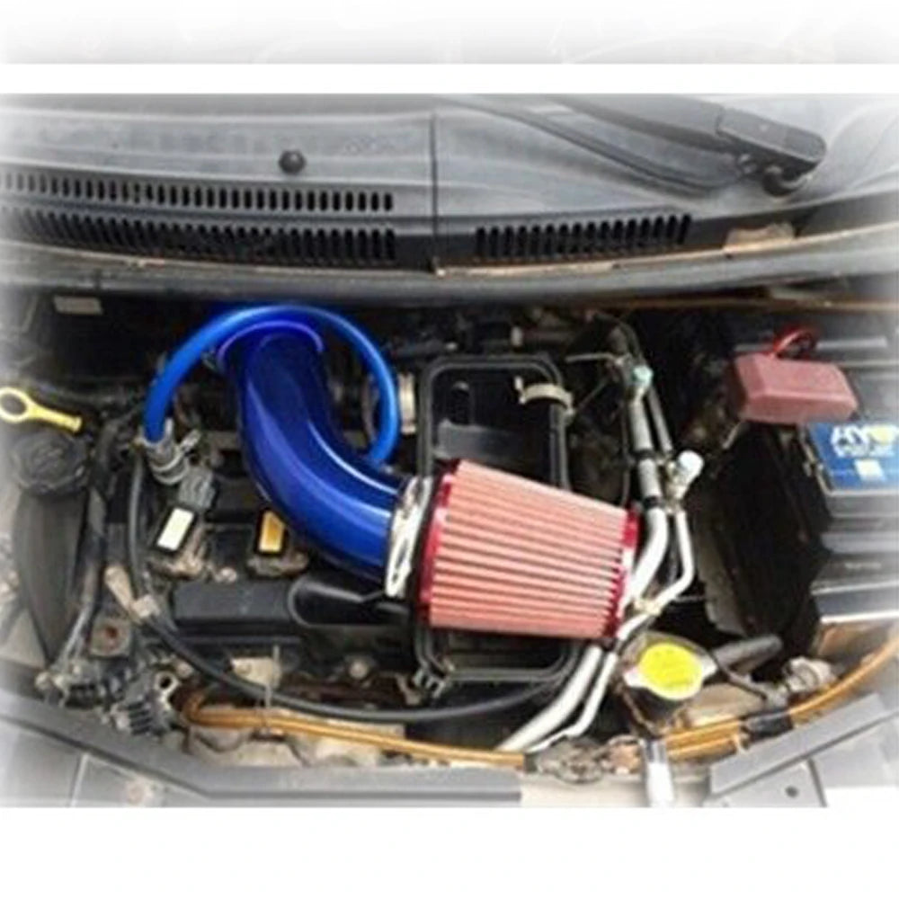 TougeFlow 3" Universal Aluminum Cold Air Intake Pipe (with filter) – High Flow Kit